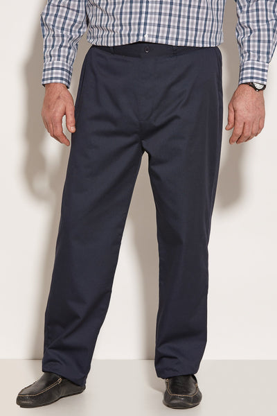 Chino Pants for Men - Navy | Timmy | Adaptive Clothing by Ovidis