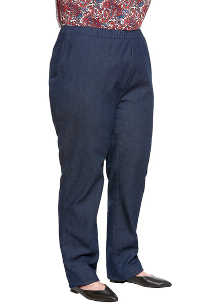 Denim Pants for Women - Blue | Arie | Adaptive Clothing by Ovidis